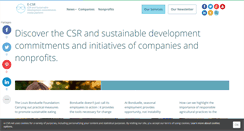 Desktop Screenshot of e-csr.net